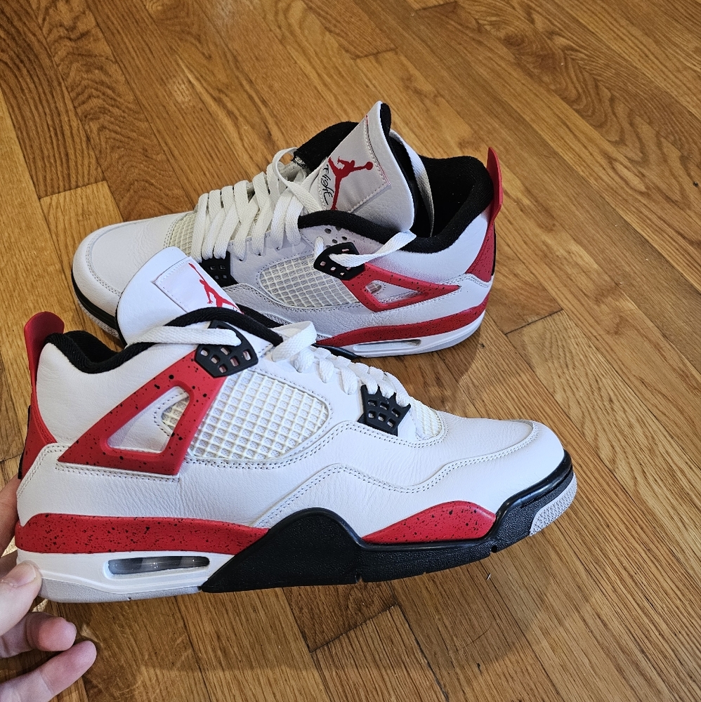 Jordan Retro 4 Red Cement Size 11